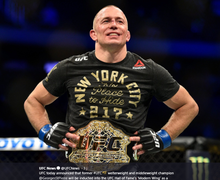 Momen Bersejarah, Georges St-Pierre Tewaskan Lawannya di Arena UFC