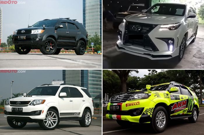 Deretan Modifikasi Toyota Fortuner Dari Berbaju VR46 Deretan Modifikasi Toyota Fortuner Dari Berbaju VR46