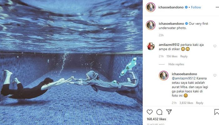 Alyssa Soebandono mendapat nyinyiran dari netizen.