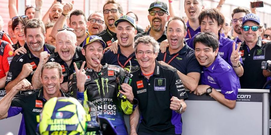 Valentino Rossi Kesal Tak Bisa Kejar Marc Marquez di Argentina