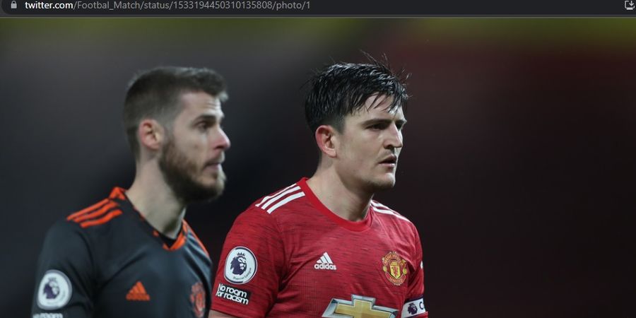 Harry Maguire Lampiaskan Frustrasinya pada Satu Pemain yang Jadi Alasan Dirinya Dicadangkan