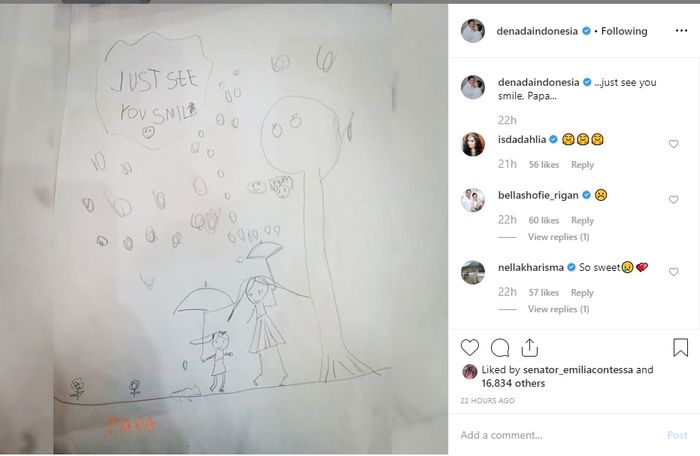 Gambar Shakira untuk sang ayah