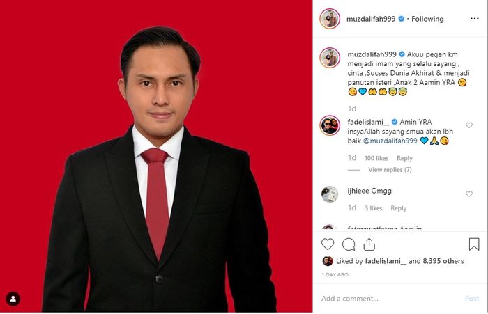 Harapan Muzdalifah untuk Fadel Islami