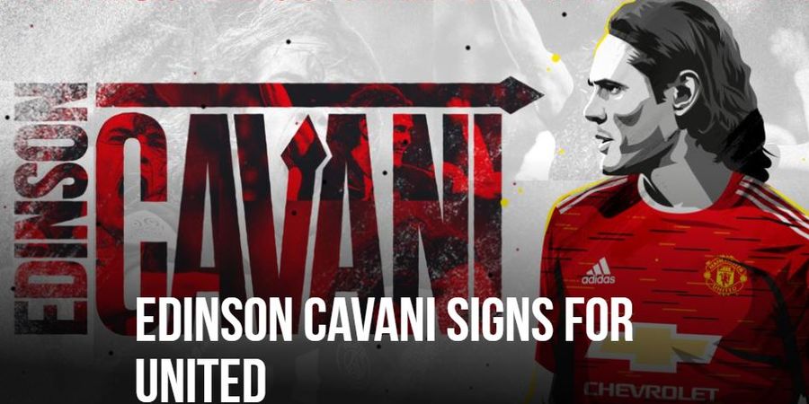 RESMI - Edinson Cavani ke Manchester United, Awas Hantu Kegagalan Penyerang Latino