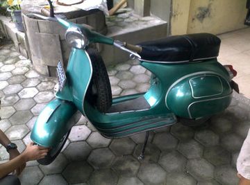 Vespa Kongo Motor Bersejarah Bagi Tentara Nasional Indonesia
