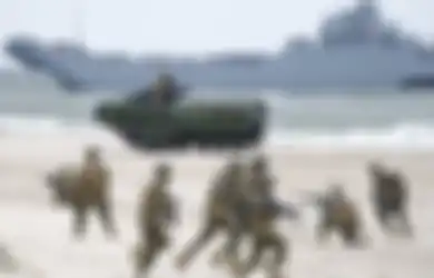 Situasinya Makin Genting, Militer Amerika Sampai Kerahkan Puluhan Pesawat Pembom dan Kapal Selam Nuklir Menuju Laut China Selatan, Akankah Perang dengan China Dimulai?