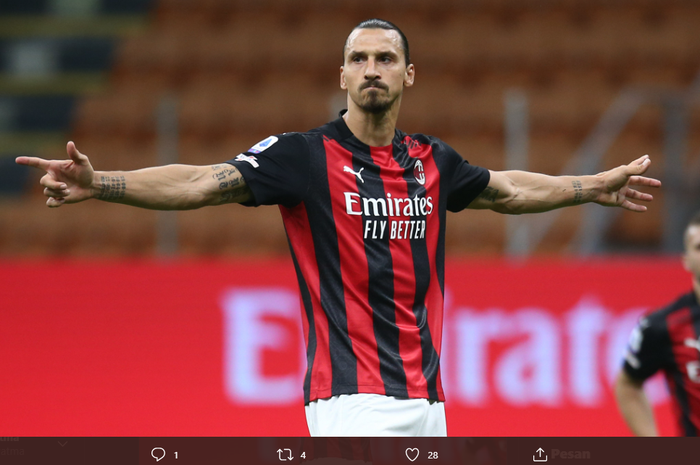 Striker AC Milan, Zlatan Ibrahimovic