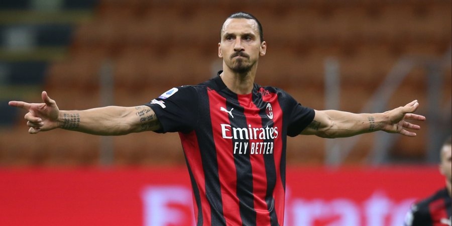 Pemain AC Milan Zlatan Ibrahimovic Positif COVID-19