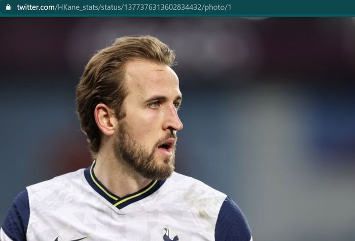 Penyerang Tottenham Hotspur, Harry Kane.