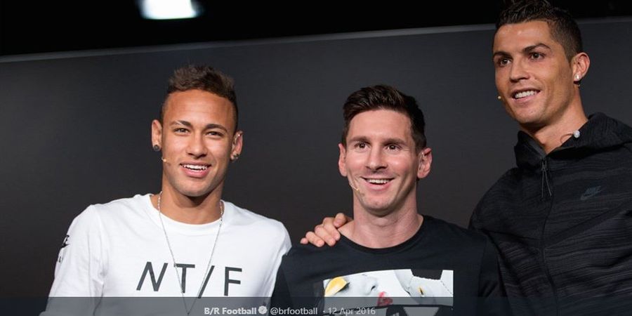 Secara Teknis, Neymar Lebih Baik dari Cristiano Ronaldo dan Lionel Messi
