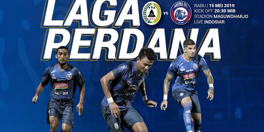 Prediksi Starting Line-up  PSS Sleman Vs Arema FC di Laga Perdana Liga 1 2019