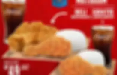 Promo KFC hari ini spesial HUT Kota Mataram untuk belanja menu pilihan
