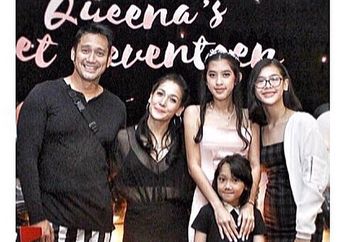 Jarang Diekspos, Ini 7 Potret 2 Putri Sambung Tora Sudiro, Queena dan Kayra Miendra. Penuh Talenta!