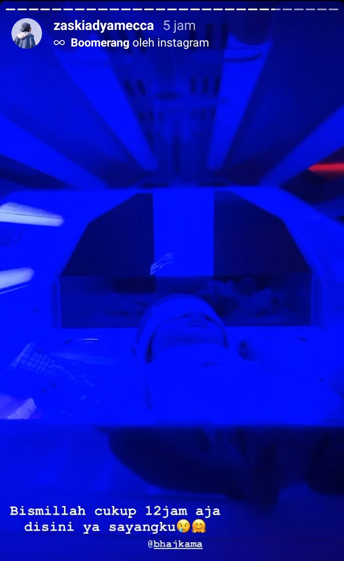 Zaskia Adya Mecca kembali ke rumah sakitIG Zaskia Adya Mecca