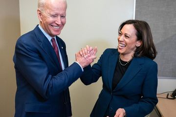Kamala Haris wakil Presiden AS dampingi Joe Biden Presiden AS .