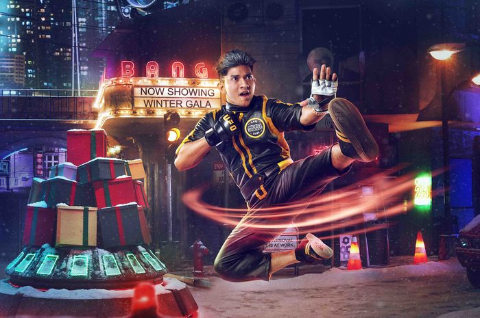 Iko Uwais sebagai Chou Mobile Legends