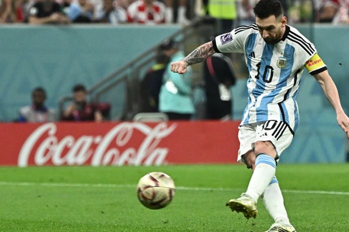 Pemain timnas Argentina, Lionel Messi  