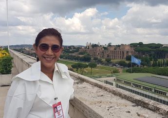 Rumah Menteri Susi Pudjiastuti di Pangandaran yang Bertema Kolonial, Tampak Asri dan Lengkap dengan Helipad di Pekarangannya!