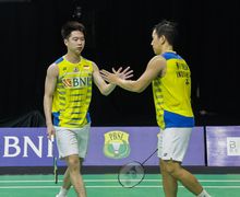 Hasil Olimpiade Tokyo 2020 - Marcus/Kevin Tumbang, Duo Pekerja Keras Pecah Telur