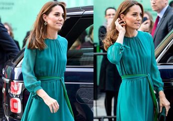 Pakai Gamis dan Hijab, Intip Gaya Kate Middleton saat Mengunjungi Masjid Pakistan Bersama Pangeran William
