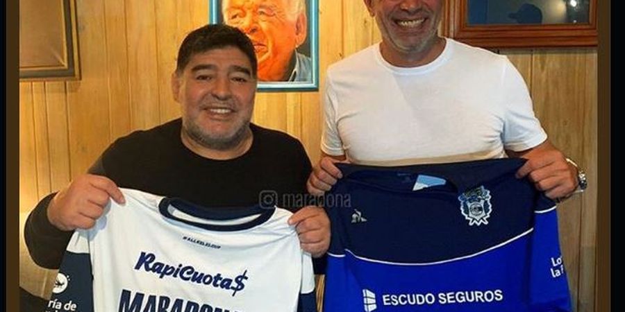 Diego Maradona Turun Gunung Latih Klub Dasar Klasemen Liga Argentina