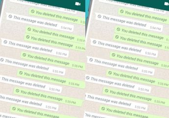 Cara Mudah Membaca Pesan WhatsApp yang Sudah Dihapus Tanpa Aplikasi, Ada 3 Pilihan Cara