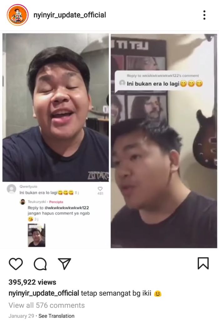 Kiki eks Coboy Junior menjawab nyinyiran netizen.