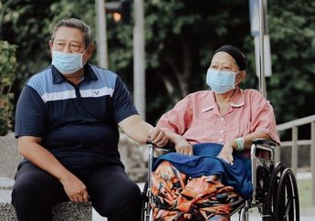 Makin Kurus Karena Tak Nafsu Makan, Kondisi Lengan Ani Yudhoyono yang Tertusuk Banyak Jarum Bikin Miris