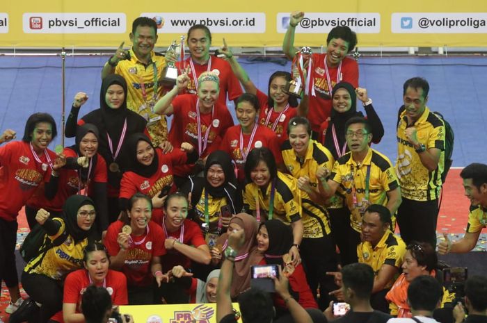 Jakarta PGN Popsivo Polwan berhasil menjadi juara Proliga 2019.