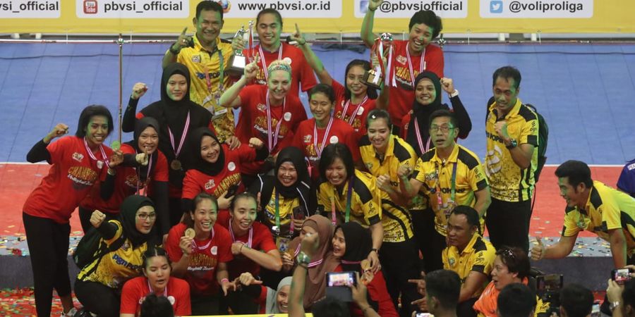 Gelar Juara Proliga 2019 Jakarta PGN Popsivo Polwan Sesuai Ekspektasi