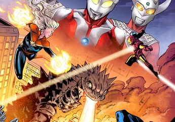 Jauh Lebih Gila dari Dr. Strange 2, Ultraman dan Superhero Marvel Ketemu di Komik Terbaru!