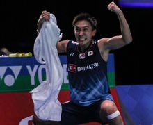 Piala Sudirman 2021 - Terlalu Sering Menderita, Kento Momota Kaget Bisa Menangkan Laga Ini!