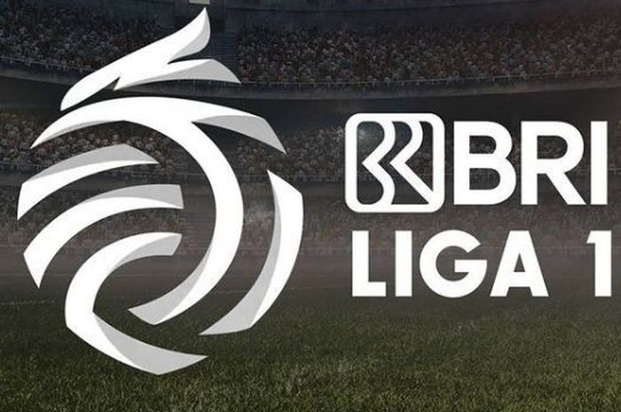 Logo Liga 1 2021/22 dengan BRI sebagai sponsor utama. 