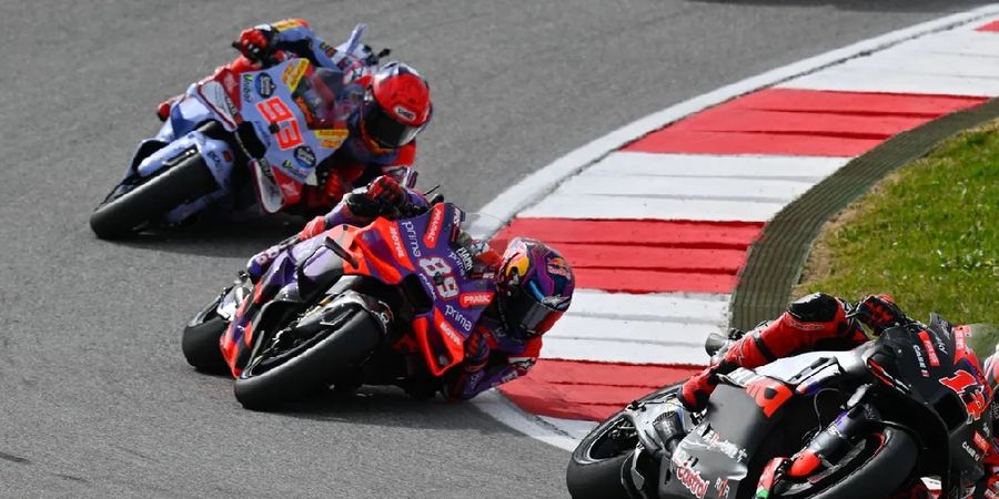 Hal yang Dipikirkan Jorge Martin saat Lihat Gesekan Francesco Bagnaia dan Marc Marquez di MotoGP Portugal 2024