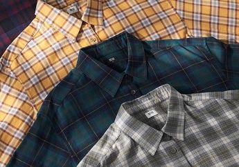 Rekomendasi Flanel dari UNIQLO, Bisa Belanja Mulai Rp399 Ribuan