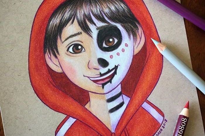 Apa Jadinya Kalau Dua Karakter Disney Digambar dalam Satu Wajah? Bobo