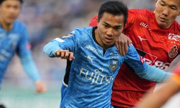 Pemain timnas Thailand, Chanathip Songkrasin, saat berlaga di klub Liga Jepang.