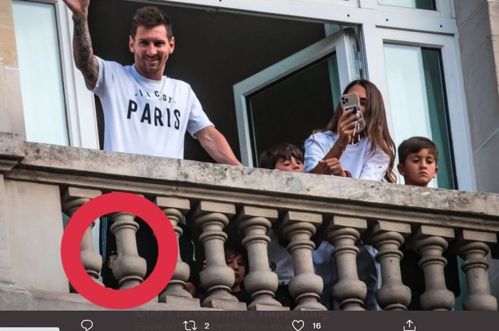 Hotel tempat tinggal Lionel Messi dan Antonela Roccuzzo beserta ketiga putra mereka, Le Royal Monceau, di Paris dirampok gerombolan geng maling.