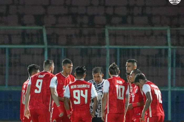 Skuad Persija Jakarta di Piala Menpora 2021.