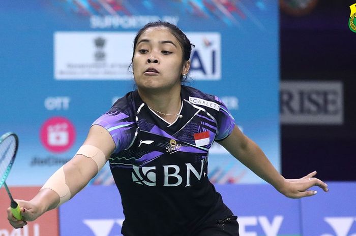 Langkah Tunggal putri Indonesia, Gregoria Mariska Tunjung berakhir di perempat final Indonesia Masters 2024