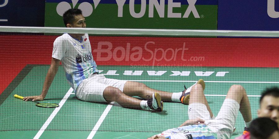 Hasil Indonesia Open 2019 - Duet Fajar/Rian Batal Sajikan Laga Derbi