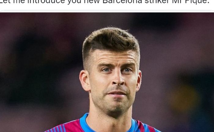 Bek tengah Barcelona, Gerard Pique.