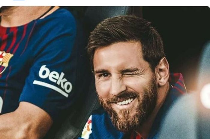 Megabintang Barcelona asal Argentina, Lionel Messi.