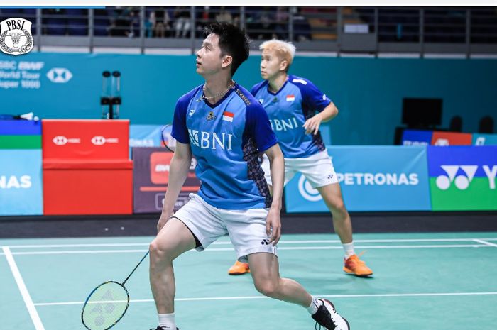 Duel antara wakil Indonesia, Marcus/Kevin vs Leo/Daniel akan membuka babak 32 besar di hari pertama India Open 2023 mengancam rekor sempurna Minions.