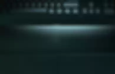 Sandaran tangan Razer Huntsman V2 Analog yang meggunakan sistem magnetik