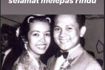 BJ Habibie Tutup Usia, Melanie Subono Unggah Foto Lawas hingga Tulis Pesan Haru: Selamat Jalan Eyang, Selamat Melepas Rindu