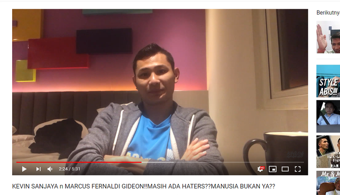 Kenas Adi Haryanto, ganda putra Indonesia yang tohok haters Marcus/Kevin