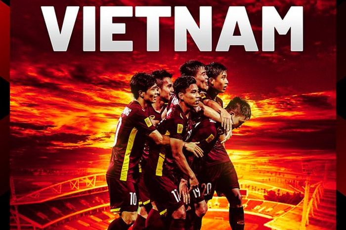 Timnas Vietnam tampil di ajang Piala AFF 2022