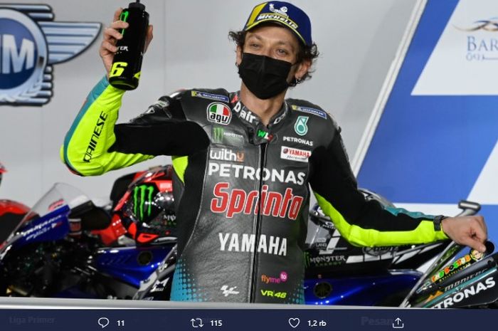 Punya Dedikasi di MotoGP, Valentino Rossi Layak Dibuatkan Sebuah Patung