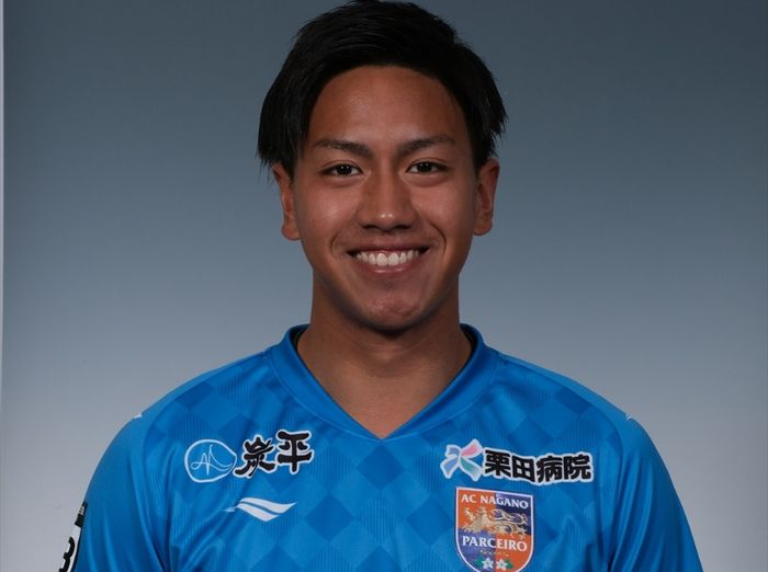 Ryu Nugraha, kiper berdarah Indonesia yang memperkuat klub Liga Jepang, AC Nagano Parceiro.